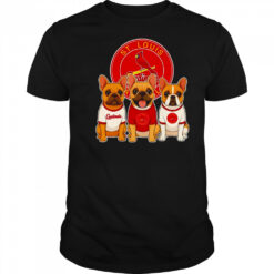 French Bulldogs St Louis Cardinals shirt
