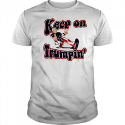 Funny Keep On Trumpin America Flag shirt