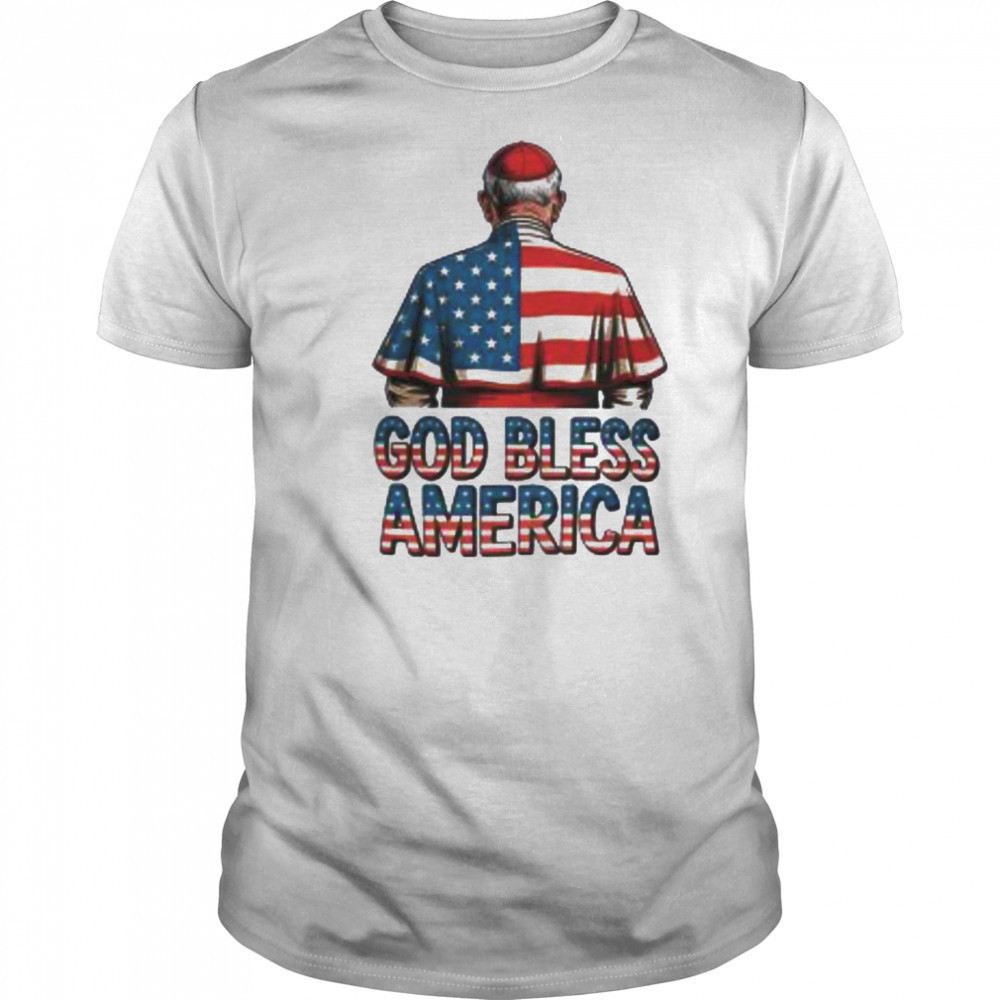 God Bless America Pope Leo XIV Robert Prevost Shirt