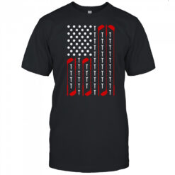Golf American Flag T-Shirt