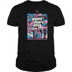 Grand Theft Auto Vice City Vintage Graphic T Shirt