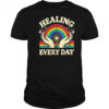 Healing Every Day rainbow vintage shirt