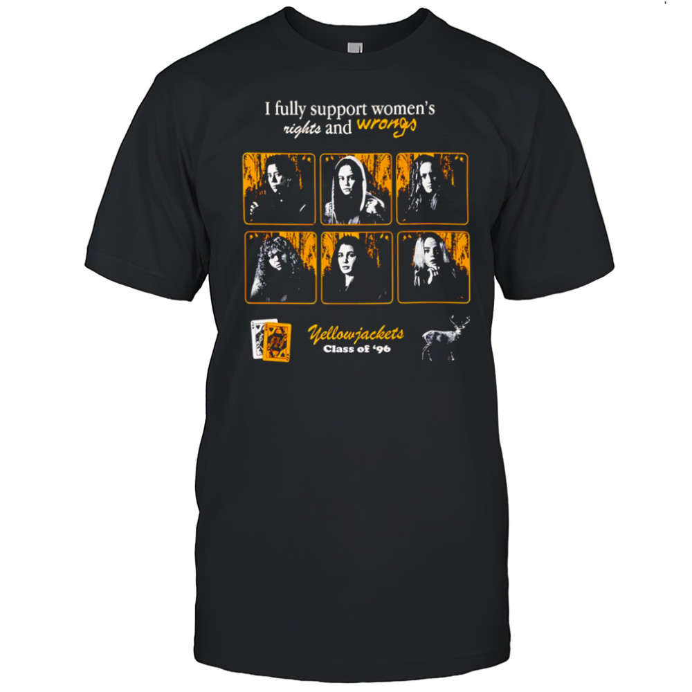 I fully support women’s rights and wrongs shirt