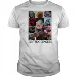 In my Moo Deng Era Hippo shirt