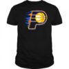 Indiana Pacers Chrome Flame logo 2025 shirt
