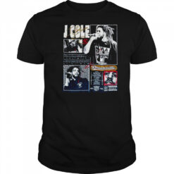 J Cole Faded Washed Hip Hop T Shirt