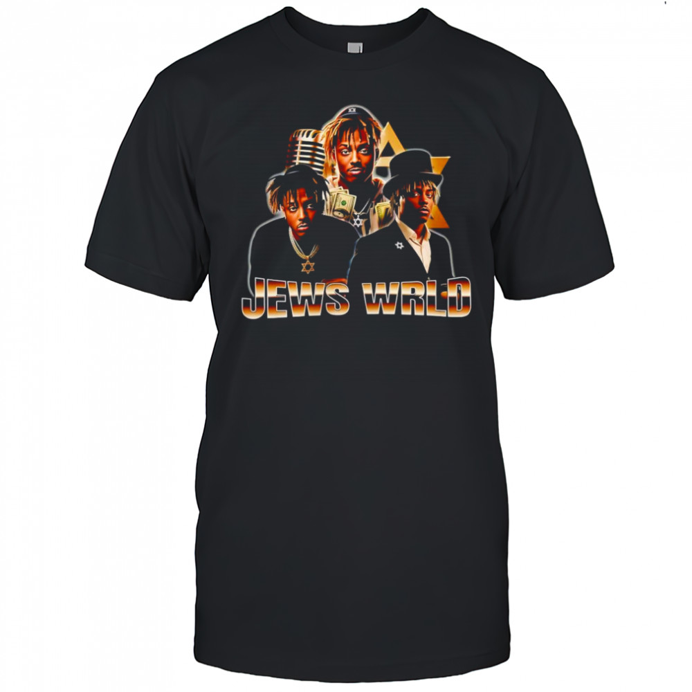 Jews WRLD graphic shirt