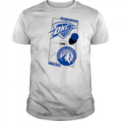 Oklahoma City Thunder vs Minnesota Timberwolves 2025 Western Conference Finals shirt