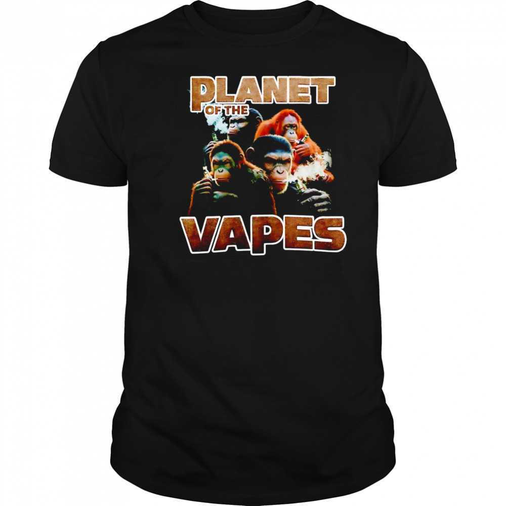 Planet of the Vapes smoking shirt