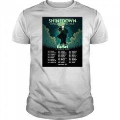 Shinedown Dance Kid Dance Tour With Special Guests Bush And Morgan Wade July – August 2025 Poster t-shirt