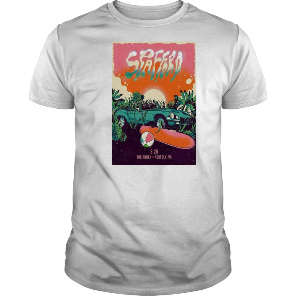 Spafford Aug 26 2025 Norfolk VA Poster shirt