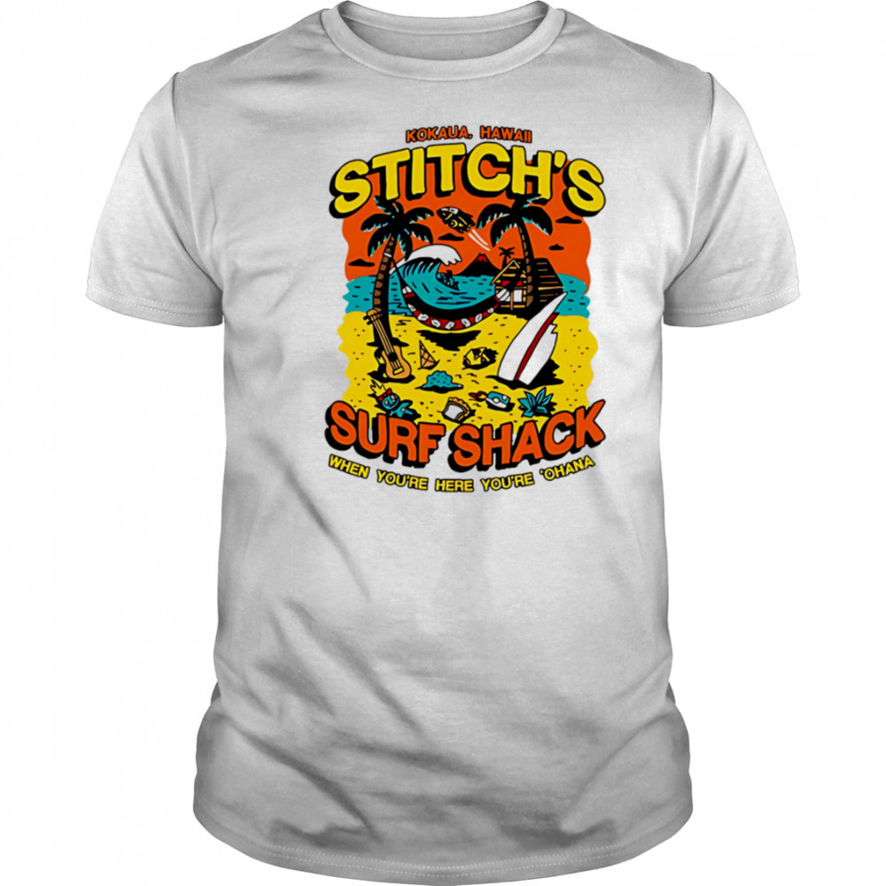 Stitch’s surf shack shirt