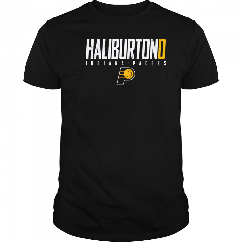 Tyrese Haliburton Indiana Pacers letter shirt
