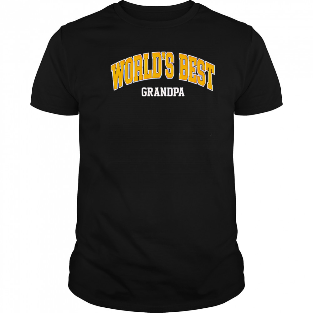 World’s best grandpa shirt