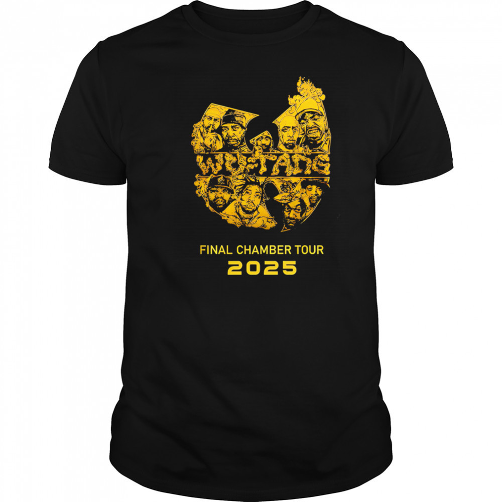 Wu-Tang Final Chamber Tour 2025 shirt