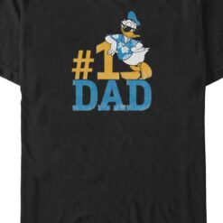 #1 Dad Donald Duck Disney T-Shirt