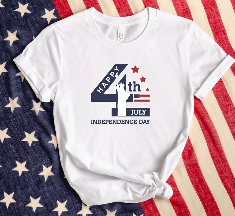 4th of July Statue of Liberty Shirt