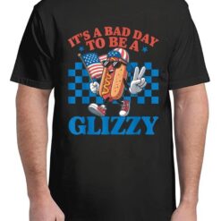 A Glizzy Funny 4th Of July Hot Dog T-Shirt