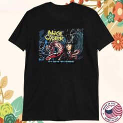 Alice Cooper Too Close For Comfort Tour 2025 Dates T-Shirts