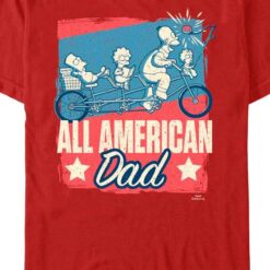 All American Dad The Simpsons T-Shirt