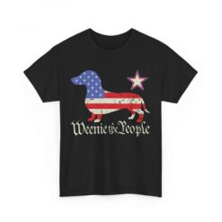 American 4th Of July Dachshund Lover Shirt Weenie The People T-Shirt