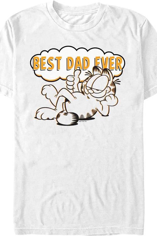 Best Dad Ever Garfield T-Shirt