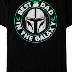 Best Dad In The Galaxy The Mandalorian Star Wars T-Shirt