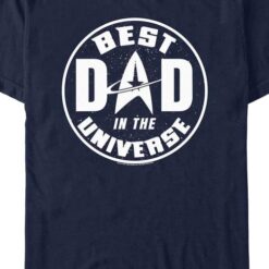 Best Dad In The Universe Star Trek T-Shirt