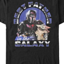 Best Father In The Galaxy The Mandalorian Star Wars T-Shirt