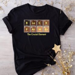 Black Father The Crucial Element Father’s Day T-Shirt