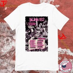 Blink-182 Missionary Impossible Tour 2025 Tshirts