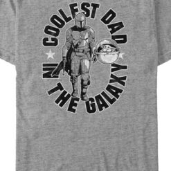 Coolest Dad In The Galaxy The Mandalorian Star Wars T-Shirt
