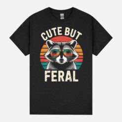 Cute But Feral Raccoon Unisex T-Shirt
