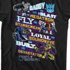 Decepticons Father’s Day Transformers T-Shirt