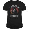 Distressed Darth Vader I Am Your Father Star Wars T-Shirt