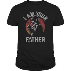 Distressed Darth Vader I Am Your Father Star Wars T-Shirt