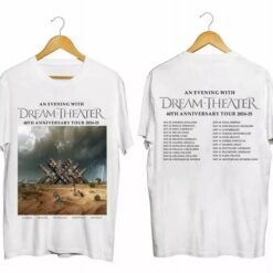 Dream Theater – 40th Anniversary Tour 2024 2025 Two Sides Unisex T-Shirt