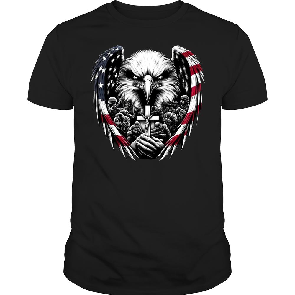 Eagle American Flag Shirt