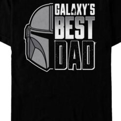 Galaxy’s Best Dad The Mandalorian Star Wars T-Shirt