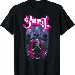 Ghost Band World Tour 2025 Tour Dates Crowned T-Shirt