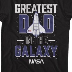 Greatest Dad In The Galaxy NASA T-Shirt