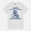 I Bake My Own Bread & Don’T Trust The Governmen Baking Raccoon Meme Weird Silly Meme Unisex T-Shirt