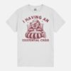 I Having An Existential Crisis Funny Meme Racoon Humor Retro Unisex T-Shirt