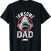 Jaws Father’s Day Jawsome Dad Vintage Logo T-Shirt