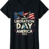 Liberation Day January 20 2025 Cool Usa American Flag T-Shirt
