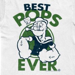 Made In USA Best Pops Ever Popeye T-Shirt