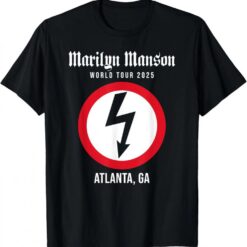 Marilyn Manson – World Tour 2025 Atlanta Vintage T-Shirt