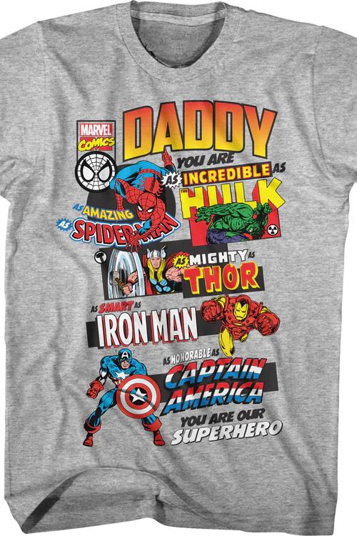 Marvel Comics Father's Day T-Shirt