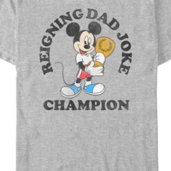 Mickey Mouse Reining Dad Joke Champion Disney T-Shirt