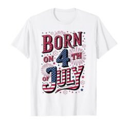 On The 4th of July Birthday T-Shirt